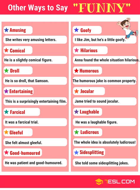 funniest synonyms|fun synonym slang.